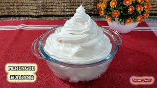 MERENGUE ITALIANO LA RECETA MÁS FÁCIL