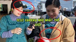 Bạn đồng hành mới cho các chuyến Vlog tự quay 1 mình, test camera nhỏ nhất thế giới