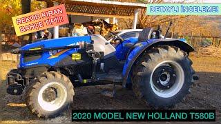 TÜRKİYE’DE REKOR KIRAN BAHÇE TİPİ TRAKTÖR!!! İŞTE NEW HOLLAND T580B!!!