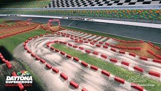 2021 Daytona Supercross Animated Track Map