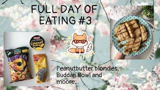 Full day of eating #3 - peanutbutter blondies and more | Anorexia Recovery