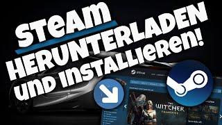 [2024] STEAM HERUNTERLADEN UND INSTALLIEREN! | Problemlösung & Tutorial | Deutsch