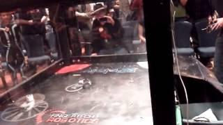 The Quantum Platterpus vs DDT, GMX Robot Battles 2012