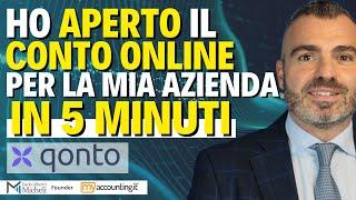 Ho Aperto Il Conto Online Per La Mia Azienda In 5 Minuti