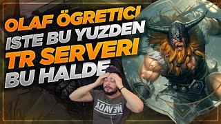 OLAF ÖĞRETİCİ OYNANIŞ | 1V9 NASIL TAŞINIR | TR SERVERI !! | HIZLI LİG ATLAMA | ÖĞRETİCİ #8 | ELAYJA