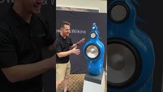 Bowers & Wilkins 801 D4 Signature Series and Nautilus in Audio Advice blue  #audioadvicelivee