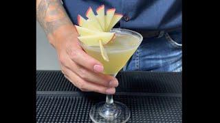 Apple Daiquiri - Quick cocktail recipe 애플 다이키리 쉽고 빠른 칵테일 레시피