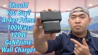 Should You Buy? Anker Prime 100W vs 120W GaNPrime Wall Charger