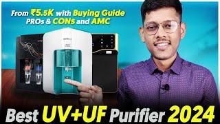 [NEW] Best UV UF Water Purifier in India 2024  Best Alkaline Copper UV UF Purifier with SS Tank