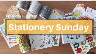 Stationery Sunday Episode 3 | Planner Talk + Stationery Haul