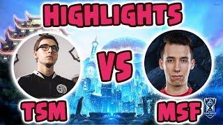 Misfits vs TSM | Highlights S7 World Championship 2017 | PowerOfEvil LoL