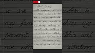 Handwriting practice  || Cursive handwriting || #trending #shorts #viral #the best #New Pro Writer