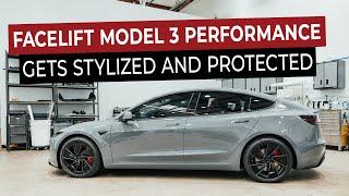 New 2024 Tesla Model 3 gets DYNOgray PPF and Fresh Window Tint!