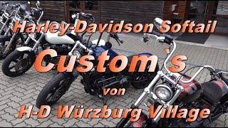 Softail Customs von Harley-Davidson Würzburg Village