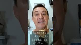 AUMENTO REAL NÃO É PARA TODOS