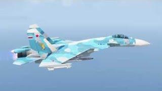 World shock! The first air combat Russian SU-57 shot down 5 of the most powerful US jets