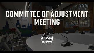 Committee of Adjustment - Aug. 15 2024