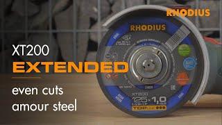New cutting discs for angle grinders - optimised for use on steel