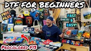 Intro to DTF Printing: Procolored F13, Tips, Tricks, Sales Ideas, & Free Design Files