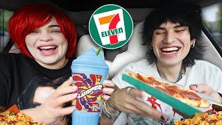 Trying 7Eleven Snacks with Trisha Paytas!