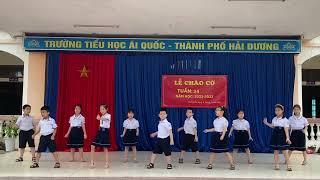 Văn nghệ đầu tuần lớp 1E - Cô Thuý - Trường Tiểu học Ái Quốc