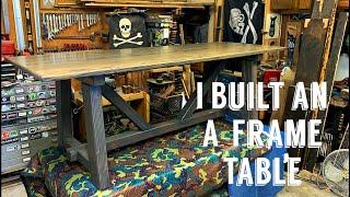 Building a A-Frame Table