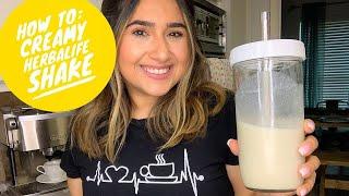 How I make my HERBALIFE shakes THICK & CREAMY!