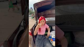 Чем питаются блогеры?смотри наш клип Russian baby на @ladymilanapap4610  #shorts #юмор #ladymilana