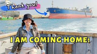 Finally going back home after 6 months | Life At Sea #merchantmarine #secondofficer