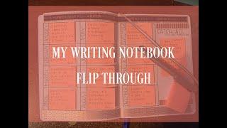 My Writing Notebook | A Flip Through