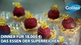 Dinner für 18.000 € und eingeflogene Privatköche: Das Essen der Superreichen