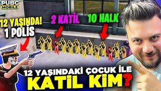 SAKIN HALKI VURMA 12 YAŞINDAKİ ŞERİF! GERÇEK KATİLİ BULABİLECEK Mİ? PUBG Mobile Katil Kim