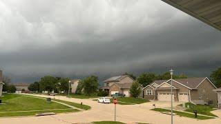 (7/15/24) Strong severe thunderstorm (possibly derecho) with 70-75 MPH winds w/sirens!