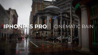 iPhone 15 Pro Cinematic | Prores LOG