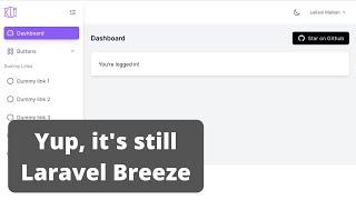 Laravel Breeze with Different Design? Sure!