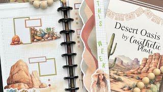 Plan With Me |  5.20.24 | New Release Day | Cassthetic Plans | Desert Oasis