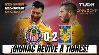 Resumen y goles | Chivas 0-2 Tigres | Copa GNP por México | TUDN