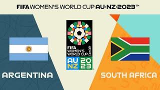 ARGENTINA vs SOUTH AFRICA  ᴴᴰ 2023 FIFA Women’s World Cup | 28.07.2023 | FIFA 23