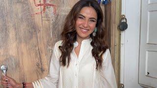 Jasmin Bhasin Spotted At Bharti Studio For Podcast Shoot