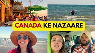 Everyone got sick after this| Ye kya hogya | Beach day Canada | Daily Vlog with Gursahib & Jasmine