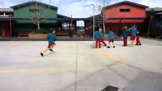 PE - Learning to use a baton