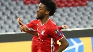 Bayern vs athletic Madrid . k. Coman brace