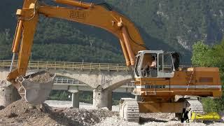 LIEBHERR 992 984 EXCAVATORS and DOZER CATERPILLAR D11N D10 PIPELINE WORK #liebherr #caterpillar