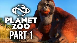 PLANET ZOO Gameplay Walkthrough Part 1 - ZOOKEEPER (Full Game)