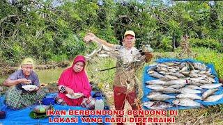 KETEMU IKAN BERBONDONG BONDONG.