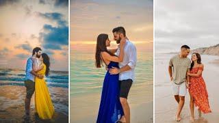 New Beach Photography Poses For Couple | Latest Beach Photoshoot Ideas For Couple |couple photoshoot