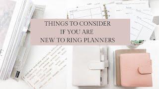 Things to consider if you are New to Ring Planners