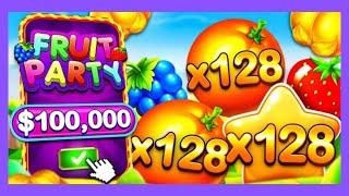 OUR FIRST FRUIT PARTY BONUS OPENING WAS INSANE!!!