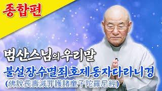 범산스님의 우리말 불설장수멸죄호제동자다라니경(佛說長壽滅罪護諸童子陀羅尼經) 종합편