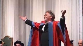 Five Mantras for life by Rik Mayall, Honorary Doctorate of the University of Exeter